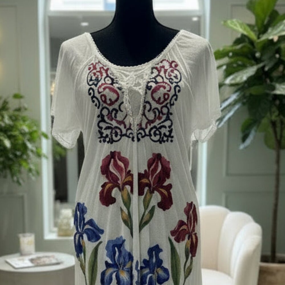 Beautiful Ivory Summer Dress